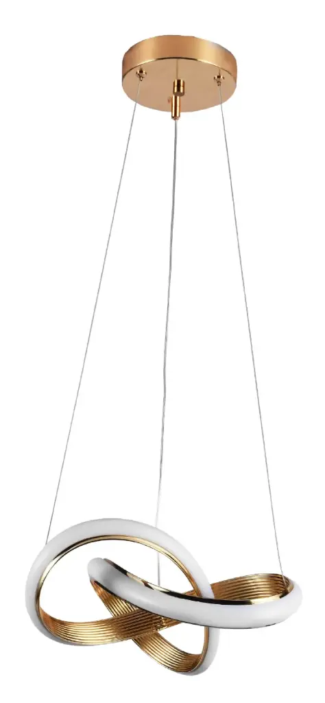 LAMPARA LED COLGANTE 28W CCT  3.5X3.5 CM C/ DORADO REF. DI-176-GD-CCT-Z MARCA KASALIGHT