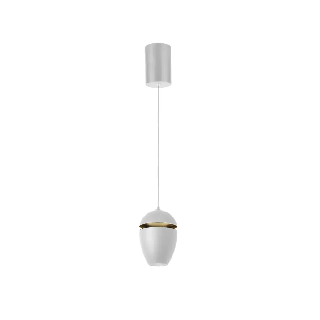 LAMPARA COLGANTE 12W 3000K 110-240 V C/ BLANCO REF. DI-263-WH-30K-Z MARCA KASALIGHT / ARTIG LIGHT