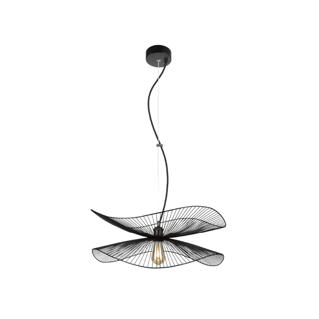 LAMPARA COLGANTE E27 110-240 V 60X15 CM COLOR NEGRO REF. DI-401-BK-Z MARCA KASALIGHT / ARTIG LIGHT