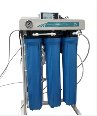 FILTRO DE AGUA / PURIFICADOR POR OSMOSIS INVERSA DE 7 ETAPAS 2000GPD C/ TANQ. 11G 110-220 V REF. RO-2000GPD-7T MARCA OASIS