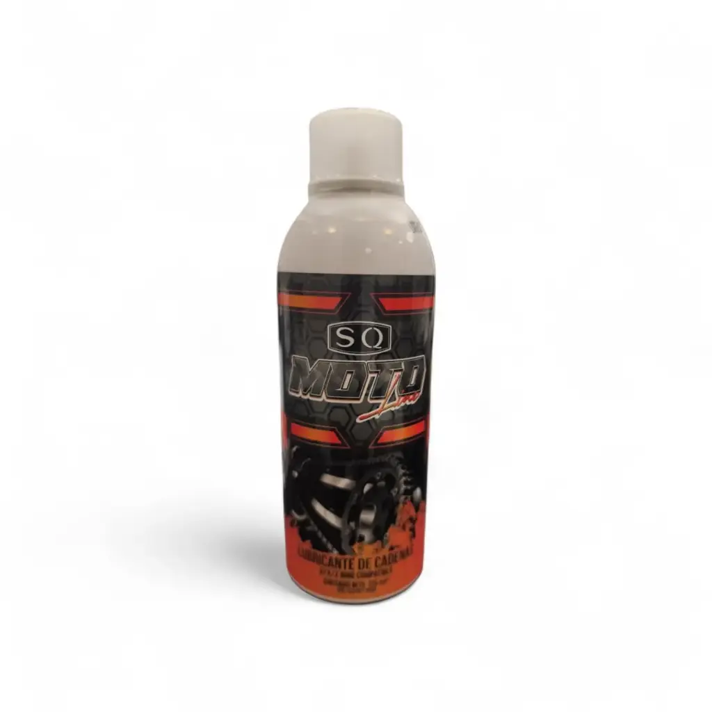 SQ. LUBRICANTE DE CADENAS DE MOTOS RING 0 / X / Z  AERESOL 235 CC REF. SQALUBCA COD. 000600 MARCA SQ 