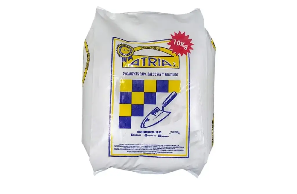 PEGA TODO BLANCO STANDAR SACO 10 KG COD. 0201000003 MARCA ATRIA