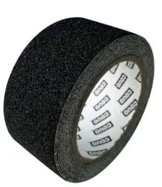 CINTA ANTIRRESBALANTE SAFETY 1" X 5 MTS (ROLLO) COLOR NEGRO REF. CV-AST25X5-BK / 11403 MARCA COVO  