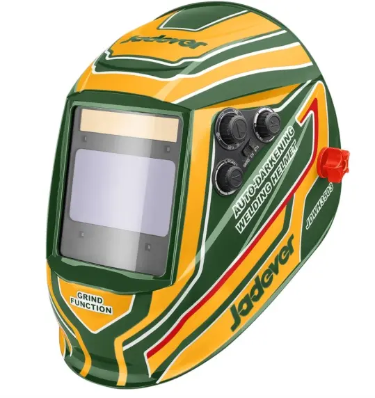 CARETA PROTECTORA P/ SOLDAR ELECT FOTOSENSIBLE 100 X 60 MM C/ VERDE REF. JDWH3503 MARCA JADEVER