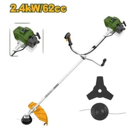 DESMALEZADORA A GASOLINA DE 62 CC - 3.2 HP 2.4 KW 9000 RPM 1200 ML REF. JDGM1562 MARCA JADEVER