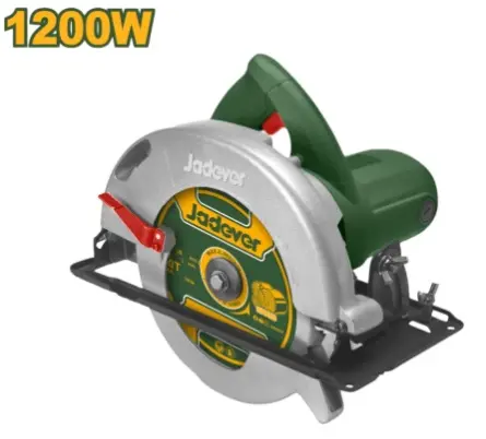 SIERRA CIRCULAR 7 1/4" 1200 W 5300 RPM 110 V REF UJDCW1512001 MARCA JADEVER