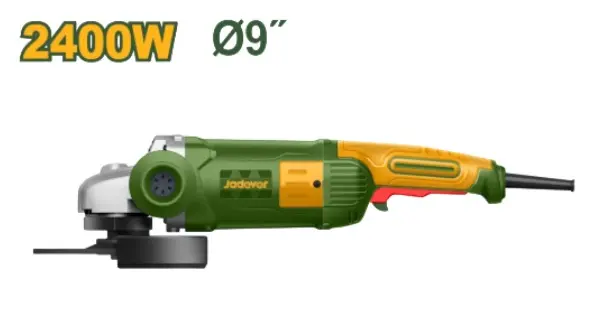 ESMERIL ANGULAR 9" X 5/8" 2400 W 6.400 RPM 110-120 V REF. UJDAG852401 MARCA JADEVER