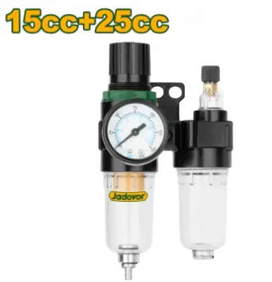 FILTRO DE AIRE PARA COMPRESOR 1/4" CAP 15 CC + 25 CC REF. JDFF4504 MARCA JADEVER 