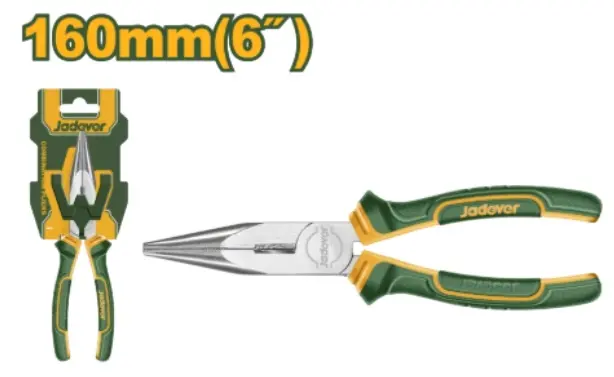 ALICATE PUNTA LARGA 6" 160MM REF. JDPL2C06 MARCA JADEVER