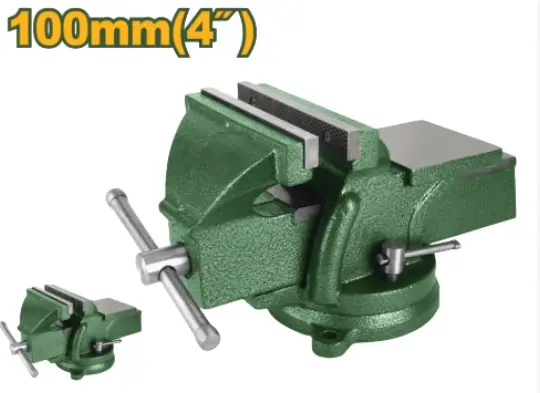 PRENSA DE BANCO 4" X 100 MM 5.5 K. BASE GIRATORIA REF JDBV1A04 MARCA JADEVER