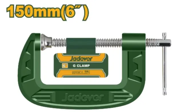 PRENSA SARGENTO TIPO G 6" / 150 MM REF. JDCP1106 MARCA JADEVER