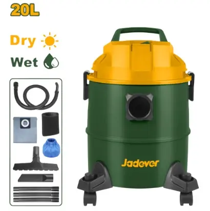 ASPIRADORA DOMESTICA HUMEDO - SECO 20 LTS 1100W 110-120 V REF. UJDVR2A20 MARCA JADEVER 