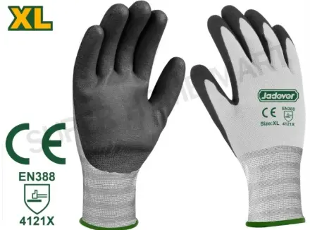 GUANTE DE NITRILO ESMERILADO PAR TALLA ( XL ) REF. JDGV2803 MARCA JADEVER 