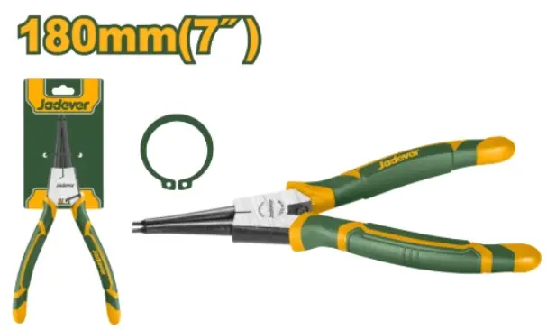PINZA SACA RETEN 7" PUNTA RECTA EXTERNO REF. JDPL9971 MARCA JADEVER