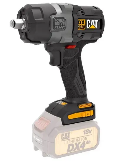 PISTOLA / LLAVE DE IMPACTO 1/2" 18V 2400 RPM 700 Nm S/BATERIA NI CARGADOR REF. DX7020B / 159247 MARCA CAT