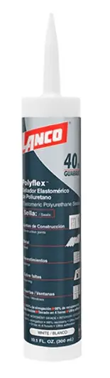 ADHESIVO / SELLADOR DE CONSTRUCION POLIURETANO 300ML BLANCO REF. CC346-18 / 346182 MARCA LANCO
