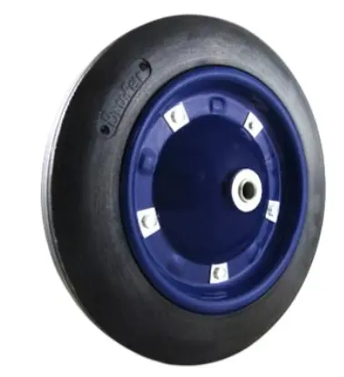 RUEDA MACIZA PARA CARRETILLA DE 13" CON ROLINERA (UNIDAD) REF. 100104 MARCA BRUFER