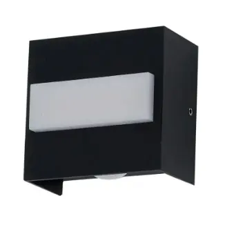 APLIQUE DE PARED SUPERFICIAL 5W 4000K 100-240V IP65 COLOR NEGRO REF. AL-ASWL-23 / 10560 MARCA ANGEL LIGHT