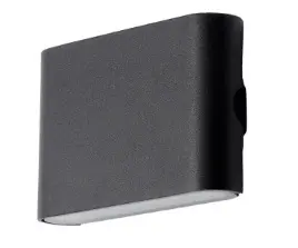 APLIQUE DE PARED SUPERFICIAL 6W 4000K 100-240V IP65 COLOR NEGRO REF. AL-ASWL-32 / 10552 MARCA ANGEL LIGHT