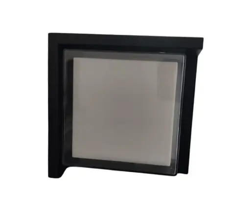 APLIQUE DE PARED SUPERFICIAL 12W 4000K 100-240V IP65 COLOR NEGRO REF. AL-ASWL-37 / 12546 MARCA ANGEL LIGHT
