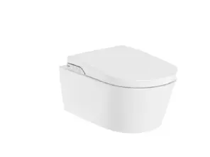 WC INTELIGENTE / SANITARIO SMART IN-TANK MOD. INSPIRA ROUND SUSPENDIDO CON TANQUE INTEGRADO COLOR BLANCO REF. RO-WC0249 MARCA ROCA