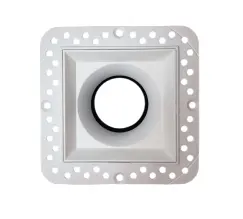 LAMPARA SPOT CUADRADO 3.5" 9.8 CM X 9.8 CM X 5.6 PARA GU10 COLOR BLANCO REF. LUM-563-2 MARCA LUMIND 