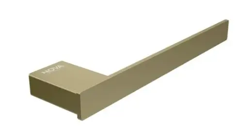 TOALLERO DE BARRA ACERO INOXIDABLE 24 CM SERIE LINE ACC D'OR / DORADO REF. NVACC1502 NOVA