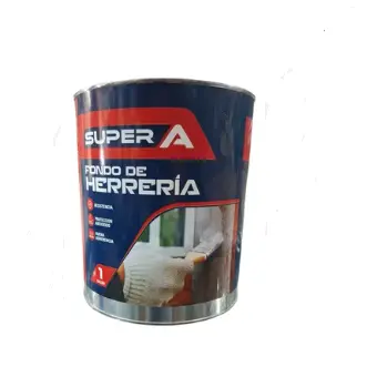 FONDO DE HERRERIA 1/4 GL COLOR BLANCO MARCA SUPER A