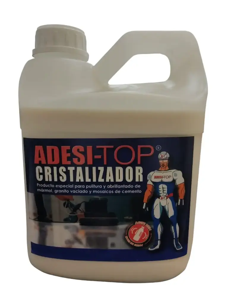 CRISTALIZADOR COLOR BLANCO 1 GALON PARA MARMOL, GRANITO Y CEMENTO REF. ADT54 / 501046 MARCA ADESI-TOP