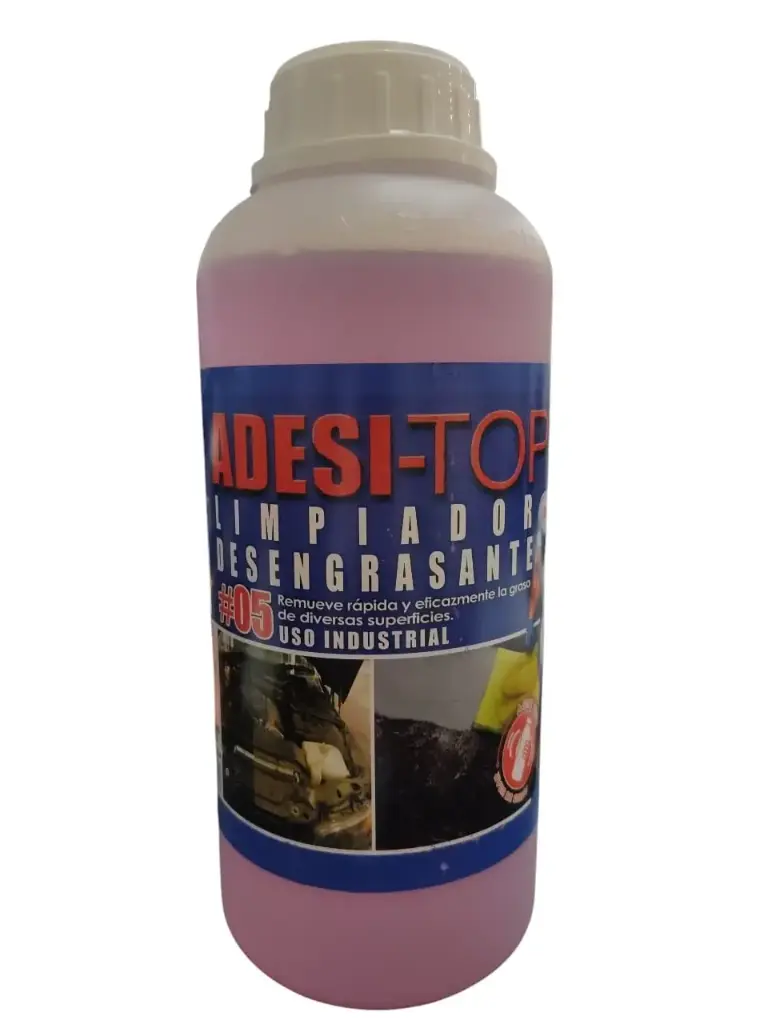 DESENGRASANTE / LIMPIADOR LIQUIDO 1 LITRO #05 REF. ADT03 / 500643 MARCA ADESI-TOP