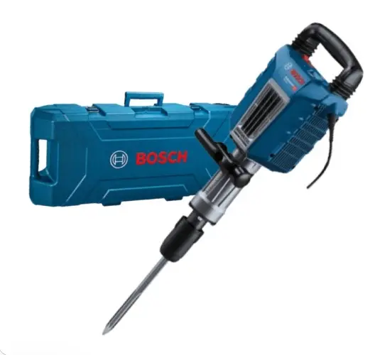 MARTILLO PERFORADOR / DEMOLED. 1750W 220V 28J 1900 IPM 14.6 KG CINCEL HEXAG 22MM C/MALETIN REF. GSH14C / 865810 BOSCH