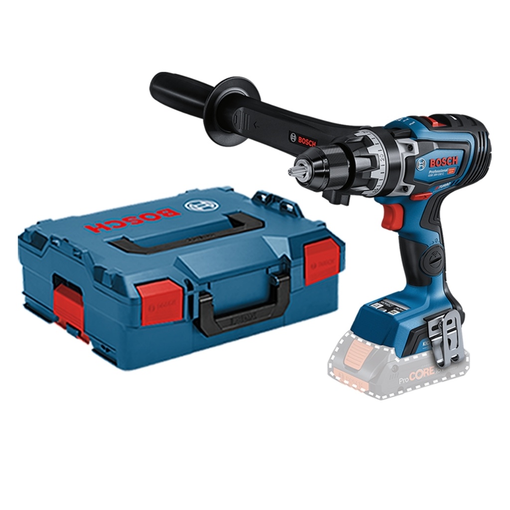TALADRO PERCUTOR INALAMBRICO 1/2” 18V 150 NM 2200 RPM C/ MALETA+ BATERIA+ CARGADOR REF. GSB 18V-150C / 865399 MARCA BOSCH