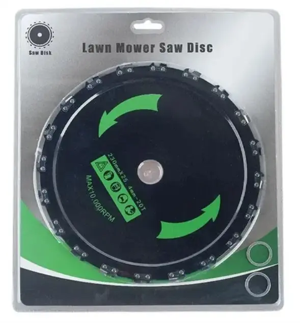 DISCO PARA PODADORA 230MM X 25.4MM 20T MAX 10.000 RPM CORTE MADERA REF. SAW-DISC / DIS001 MARCA GENERICO 