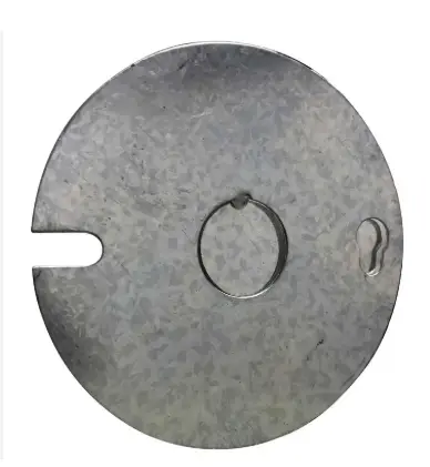 TAPA CIEGA METALICA REDONDA DE 4" PREPONCHADA UNIDAD REF. TA031 MARCA DB 