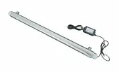 LAMPARA UV 55W CHINA 3/4" 12 GL ACCION BACTERIOLOGICA CARCASA ACERO INOX. BOMBILLO+CUARZO BALASTO 120V 60HZ REF. EMUV-55W3/4CN MARCA OASIS