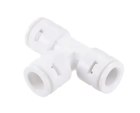 TEE 1/4" X 1/4" X 1/4" EN PVC UNION RAPIDA REF. OPW-TQQ-1414 MARCA OASIS