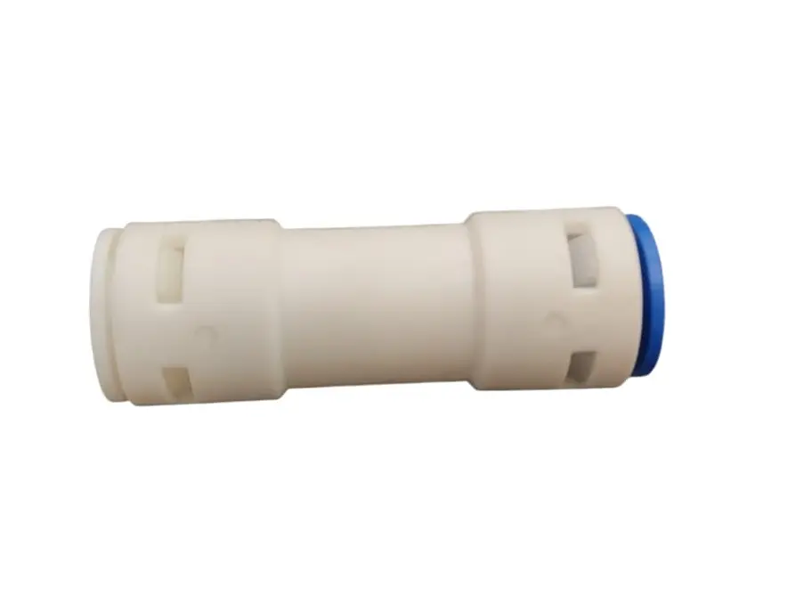VALVULA CHECK DE 3/8" EN PVC C/ FILTRO UNION RAPIDA OSMOSIS INVERSA REF. OPW-UCVQ-38 MARCA OASIS