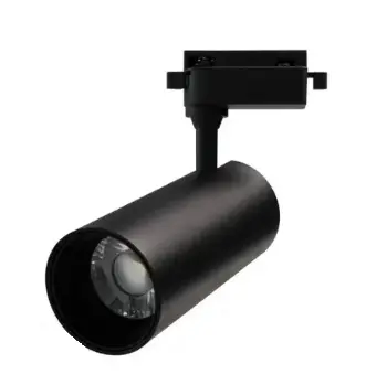 LAMPARA LED INTEGRADA T/ BALA 20W CCT 100-240V 1400LM 68X130MM C/NEGRO P/RIEL TRACK LIGHT REF. 2096-CCT-20W / LUM15001 / 008576 MARCA HEA LIGHT