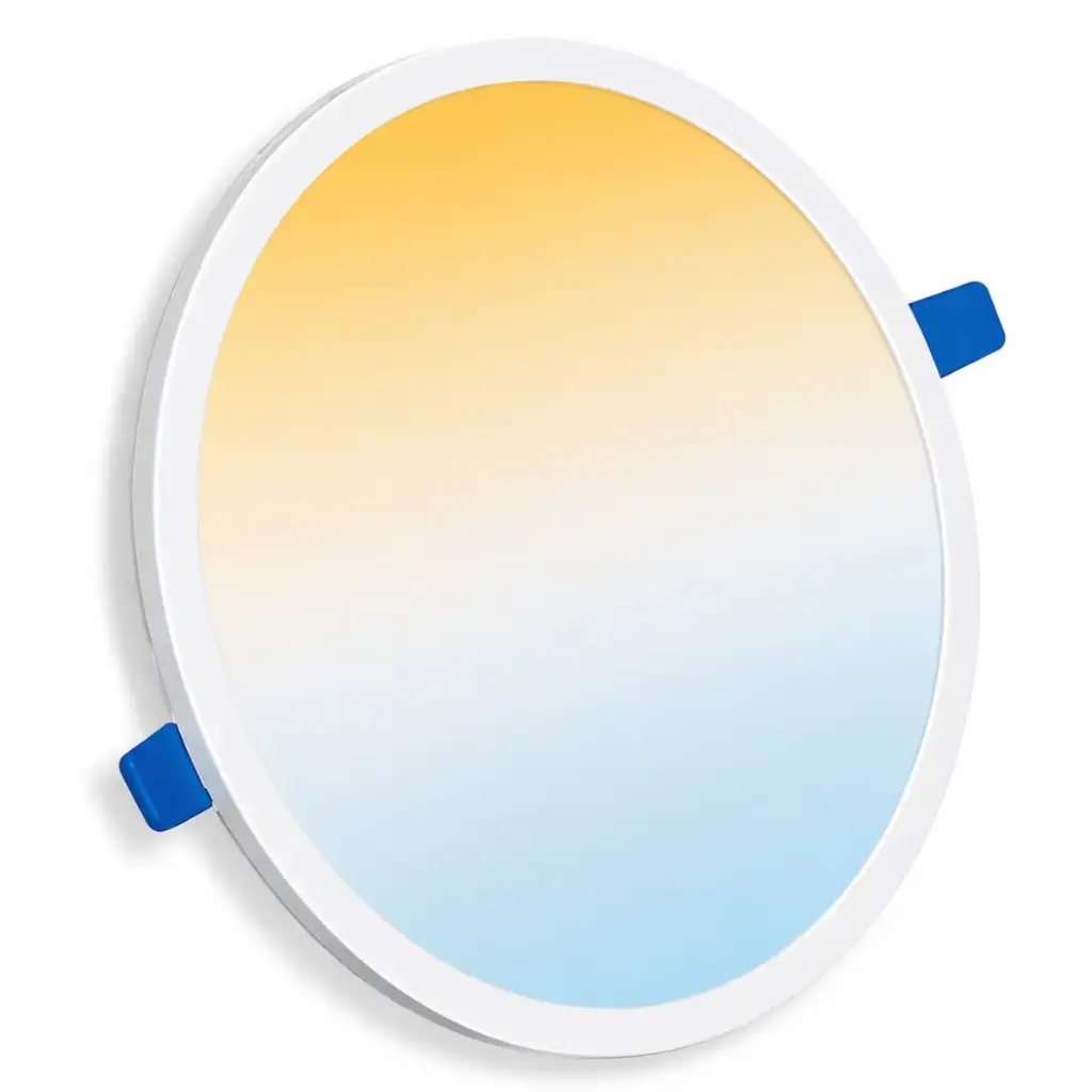 PANEL LED EMPOTRAR REDONDO 8" 22 W 3 TONOS 2200LM (100 - 305 V) REF.822HL3T LUCERNA