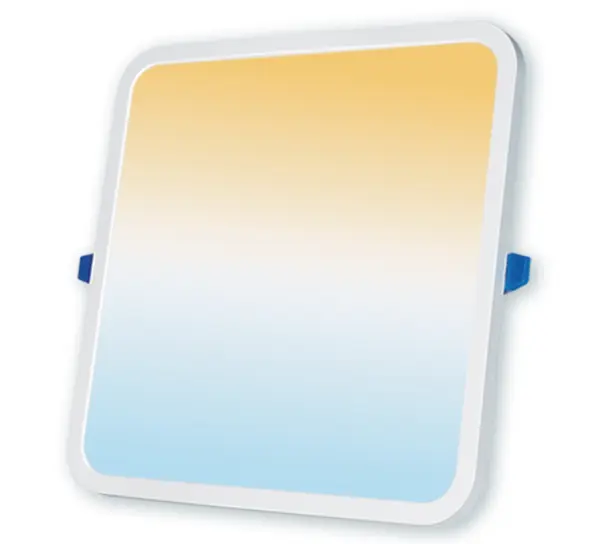 PANEL LED EMPOTRAR CUADRADO 8" 22 W 3 TONOS 2200LM (100 - 305 V) REF.822CHL3T LUCERNA 