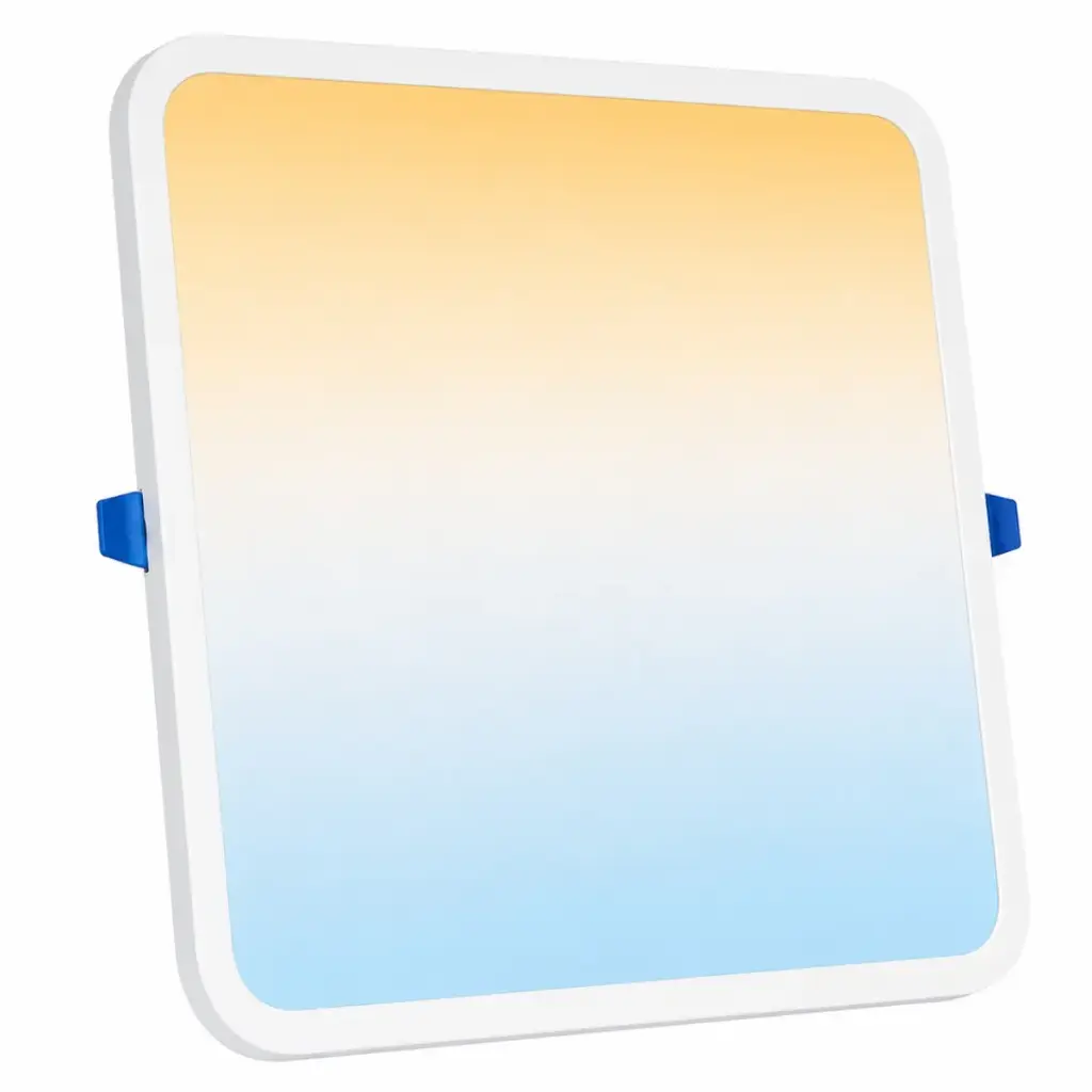 PANEL LED EMPOTRAR CUADRADO 8" 22 W 3 TONOS 2200LM (100 - 305 V) REF.822CHL3T LUCERNA 