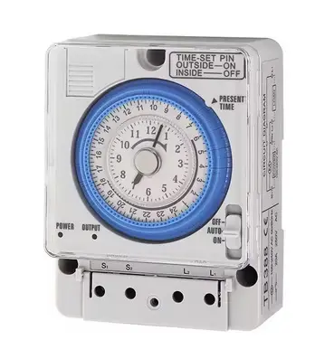 INTERRUPTOR HORARIO ANALOGICO AC 110-200V 50 - 60 HZ 24HRS REF. ALN01 MARCA ILUMINAK