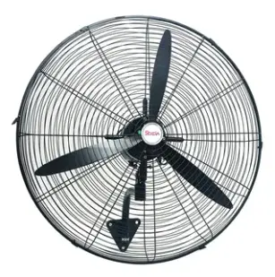 VENTILADOR PARED 30" 170W ASPA METALICA 110V 60HZ CON BASE ( AEREO ) MOD. F0011AG MARCA ROCCIA