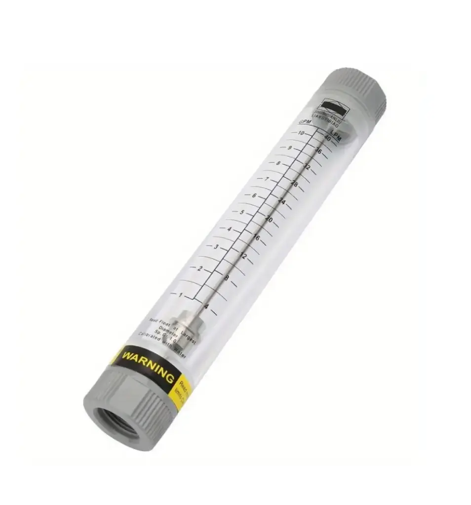 FLUXOMETRO TIPO TUBO 2 - 10GPM 3/4" NPT REF. LZM-20G MARCA OASIS 