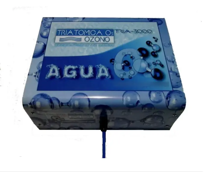 GENERADOR DE OZONO PARA AGUA 3GR / HORA MOD. TRIA-3000 3GR/H  MARCA TRIATOMICA