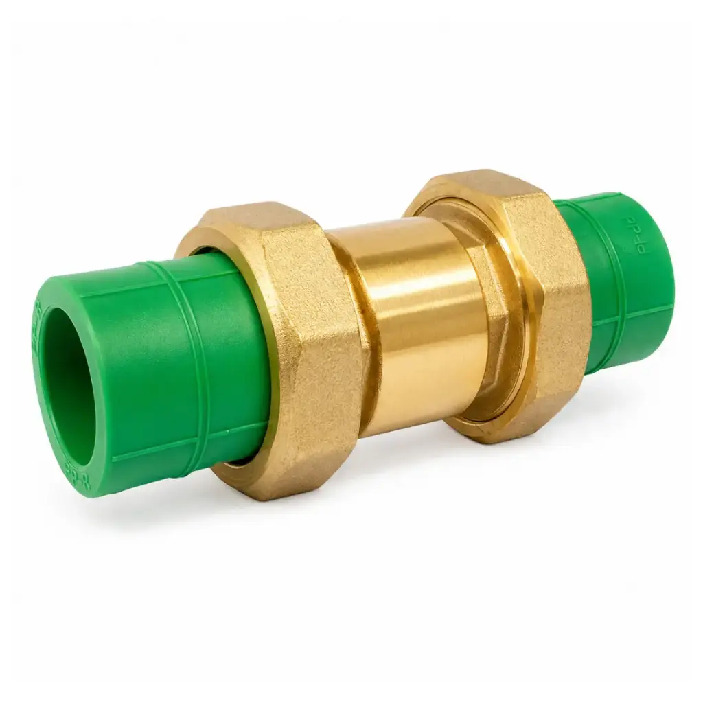 VALVULA CHECK DOBLE UNION DE 40 MM REF. DSV003 MARCA DONSEN 