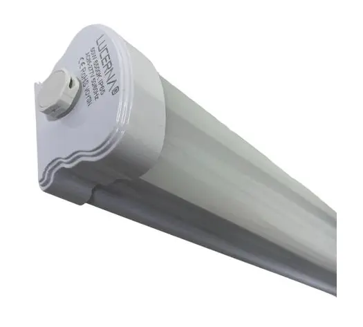 LAMPARA HERMETICA ANTIPOLVO 50W 1.2MTS 7000LM 6000K 85-277V IP65 MOD. AP 50W REF. 61000901 MARCA LUCERNA