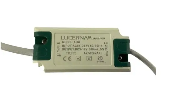 DRIVER 1-3W PARA PANELES LED MOD. DRIVER 3W REF. 92037020 MARCA LUCERNA