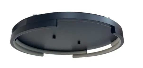LAMPARA LED COLGANTE 35 W 3CCT 4224 LM 85-265V C/ CONTROL COLOR NEGRO REF. AL-ASCL-5-B / 13340 MARCA ANGEL LIGHT