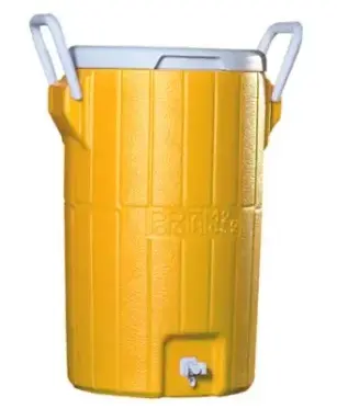 TERMO POPOTAMO PARA AGUA DE 44 LTS 58.5 CM X 44 CM C/ AMARILLO REF. PTE-TE44 / 0616009 DECOCAR